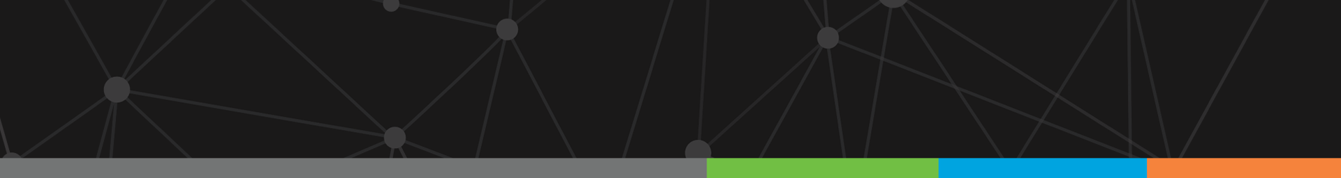 Network pattern with black background